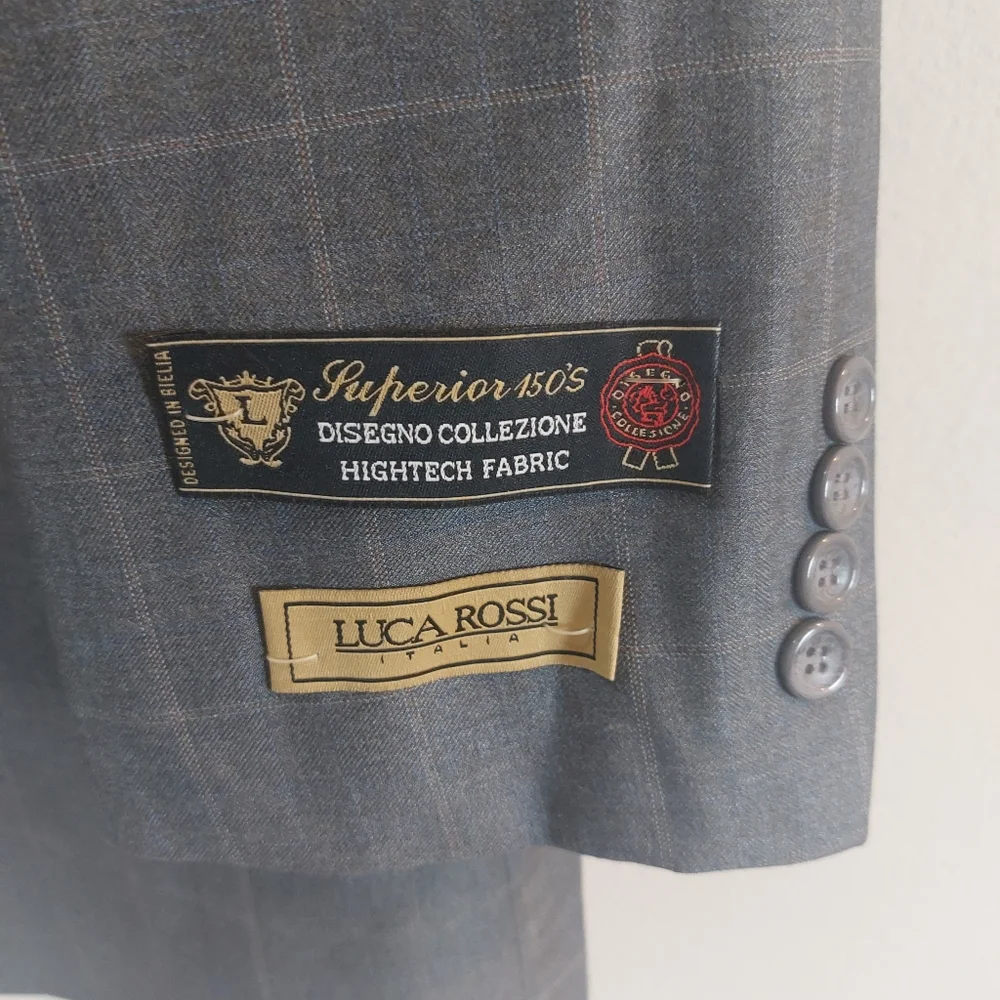 Luca Rossi Men's Two Pieces Pants Set  Size 52L/48W NWT